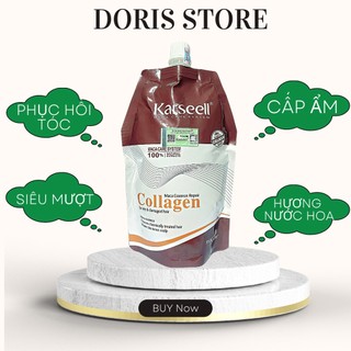 Kem Ủ Tóc Collagen KARSEELL Maca Essence Repair 500ML Phục Hồi Tóc Hư Tổn Hương Nước Hoa Siêu Mềm Mượt Chính Hãng