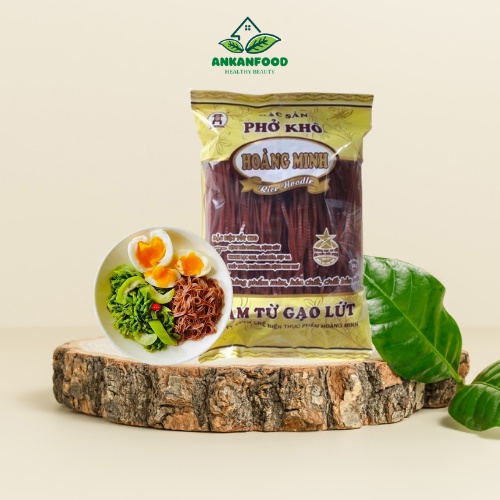 Phở Gạo Lứt Đỏ Thực Dưỡng - Hổ Trợ Ăn Kiêng Giảm Cân 500g ANKANFOOD