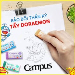 Tẩy Campus DOREMON, gôm tẩy không bụi, an toàn, không gây độc hại