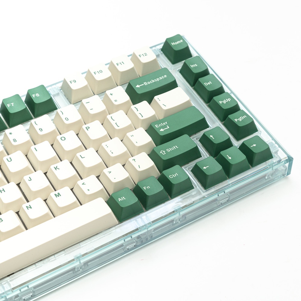 Cheese Green Keycaps OEM Profile PBT Double Shot Bàn phím cơ Keycap