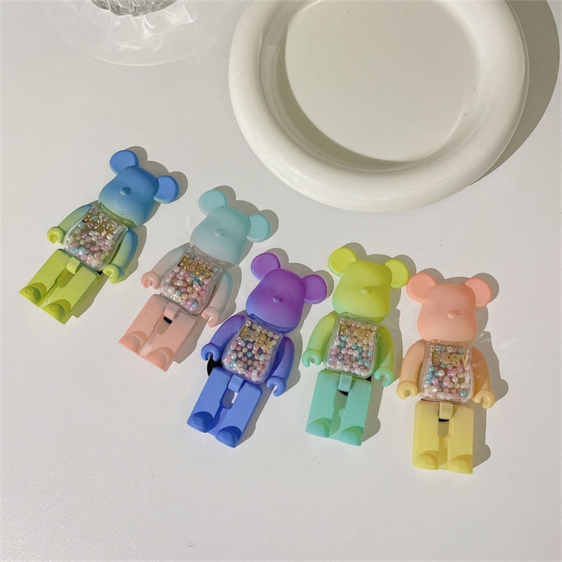 Giá Đỡ Điện Thoại Hình Gấu 3D Có Thể Xoay 360 Độ Cho IPhone 14 13 Samsung OPPO VIVO XIAOMI Redmi