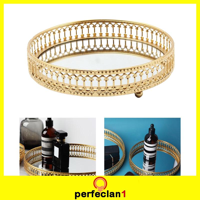 Khay Tròn Đựng Đồ Trang Sức / Nước Hoa Để Bàn