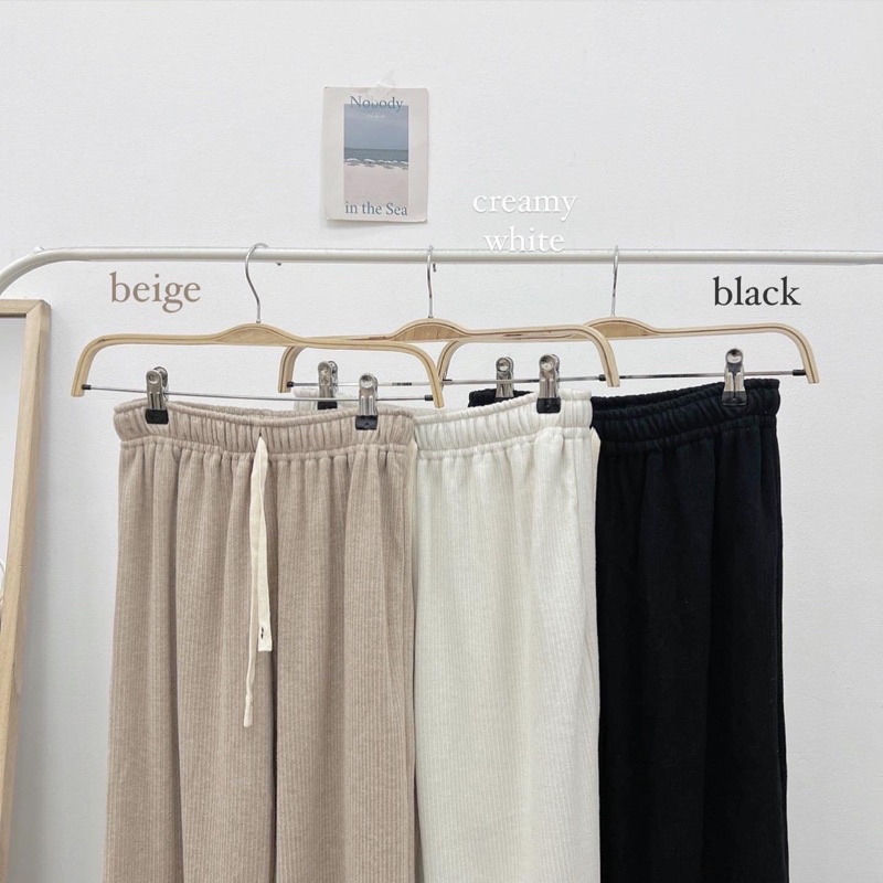 Quần suông len 3 màu