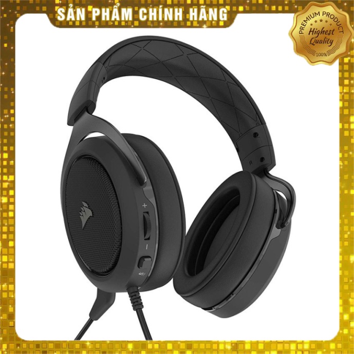 Tai nghe Gaming Corsair HS50 PRO Stereo Carbon CNS