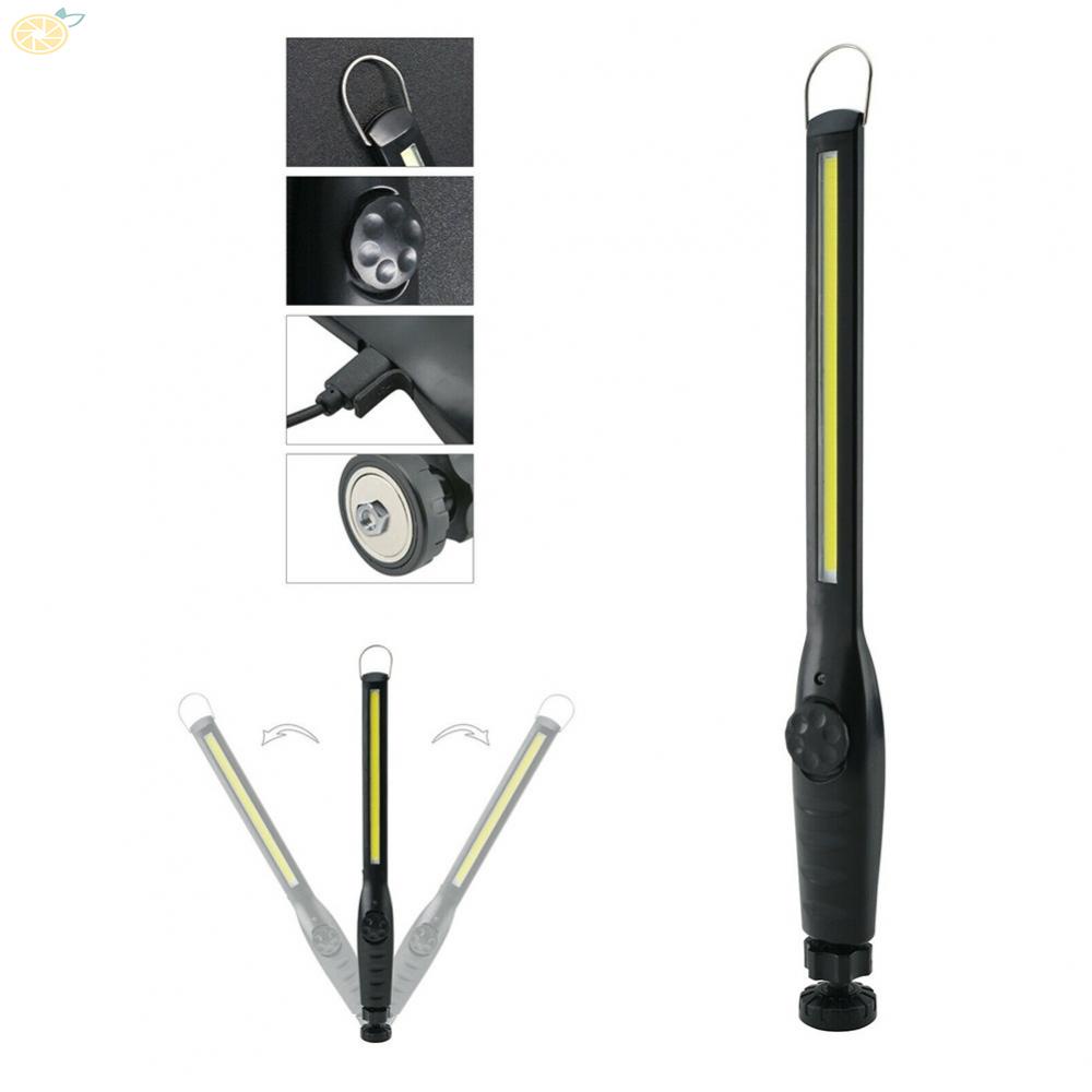 【VARSTR】2022 Rechargeable COB LED Slim Work Light Lamp Flashlight Magnetic Inspect Torch