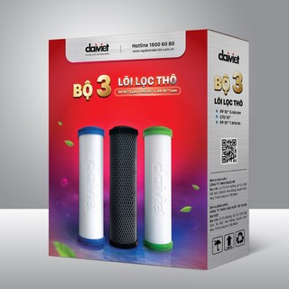 Lõi lọc nước 1-2-3 daikiosan pp - cto - pp
