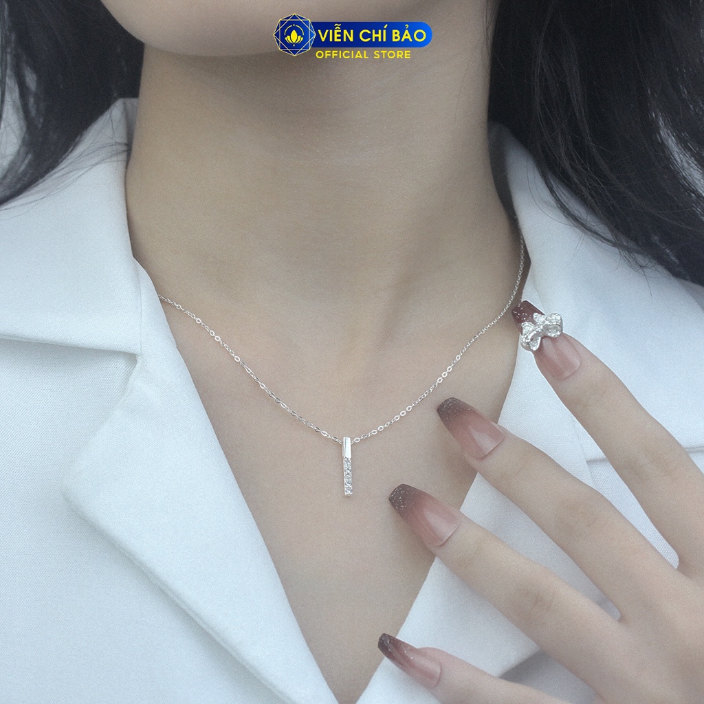 Dây chuyền Classic dây xích chất liệu bạc 925 thời trang phụ kiện trang sức nữ Viễn Chí Bảo D400609