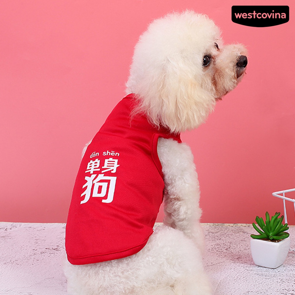 [COD]♘Áo Thun MùA Hè Cho Thú Cưng