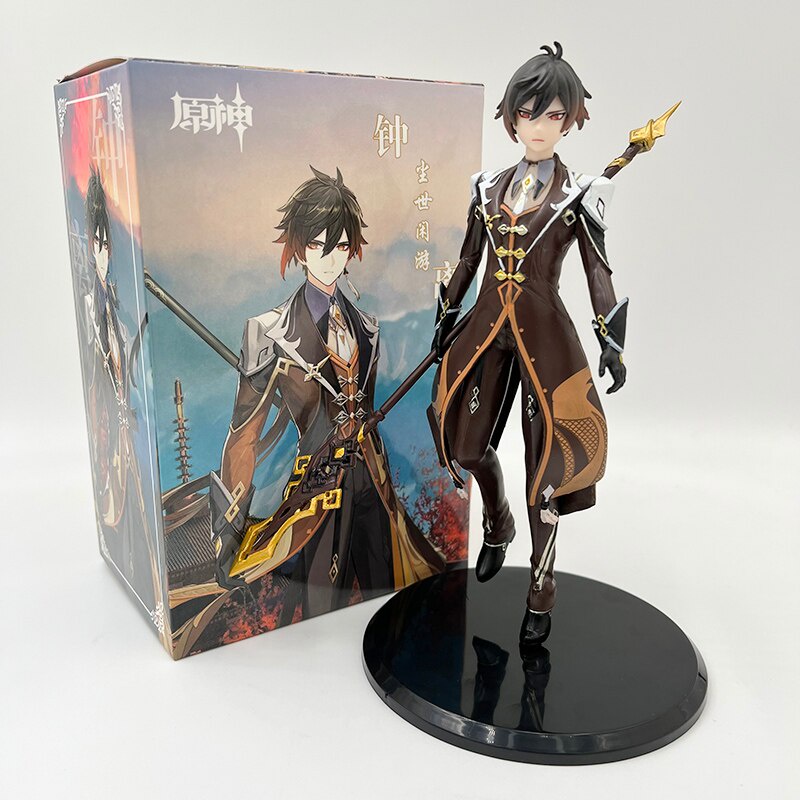 Mô Hình Nhân Vật Zhongli Bằng Pvc 19cm Trong Game Genshin Va Chạm