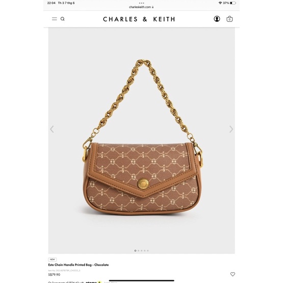 Túi nữ hoạ tiết CNK