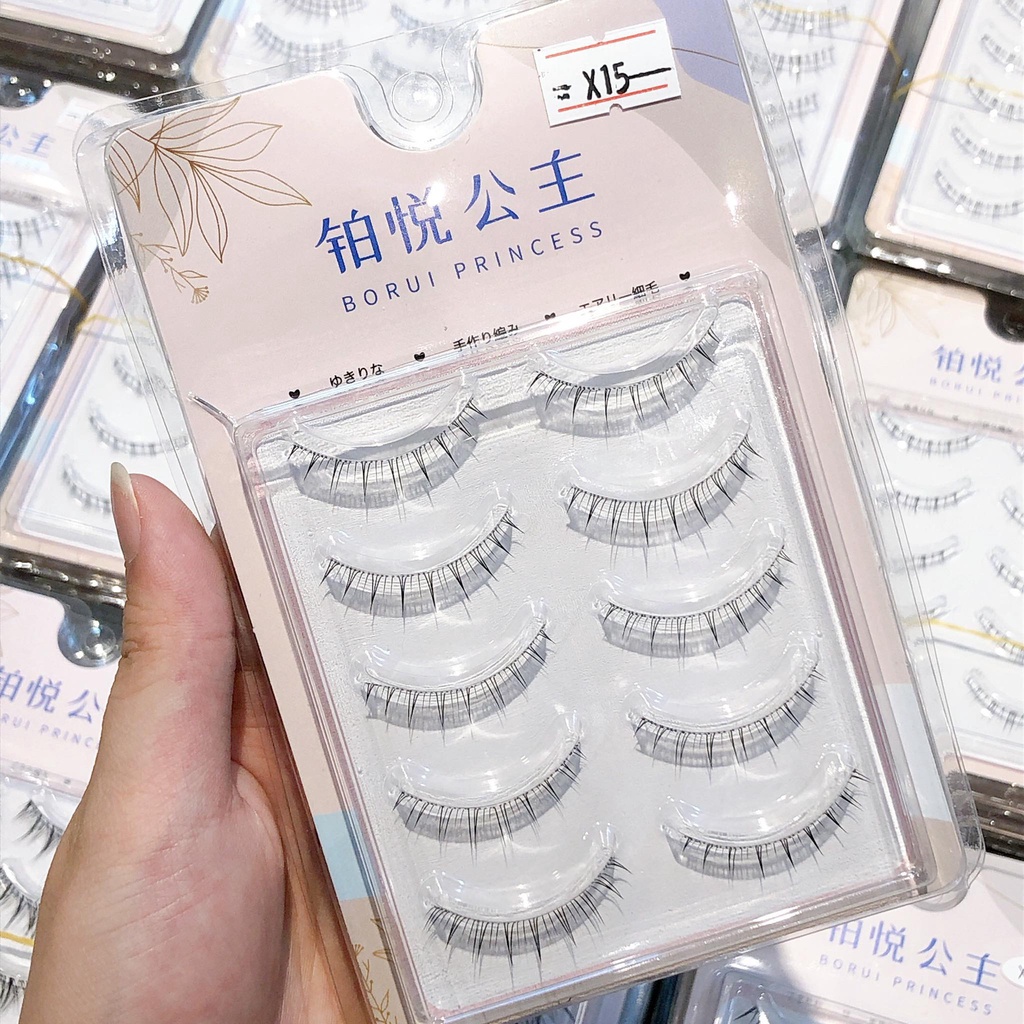 Mi Giả 5 Cặp Borui Princess