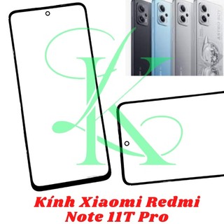 Kính XM redmi note 11t  pro  ( kính ép cho redmi note 11t pro  )