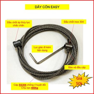 <Dành cho VESPA CỔ> Dây côn - ga - số - thắng trước