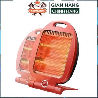 Quạt sưởi mùa đông, đèn sưởi 2 bóng halogen công suất 800W, công nghệ chống cháy, tiết kiệm điện năng, bảo hành 12 tháng