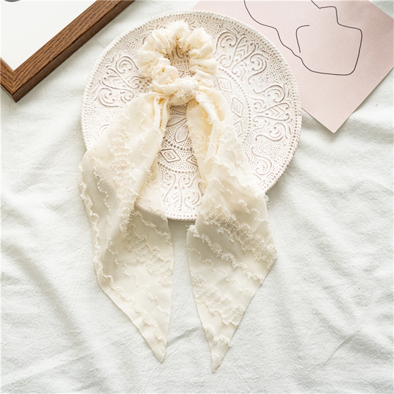 Dây Cột Tóc Vải Thắt Nút Dễ Phối Đồ Dành Cho Nữ