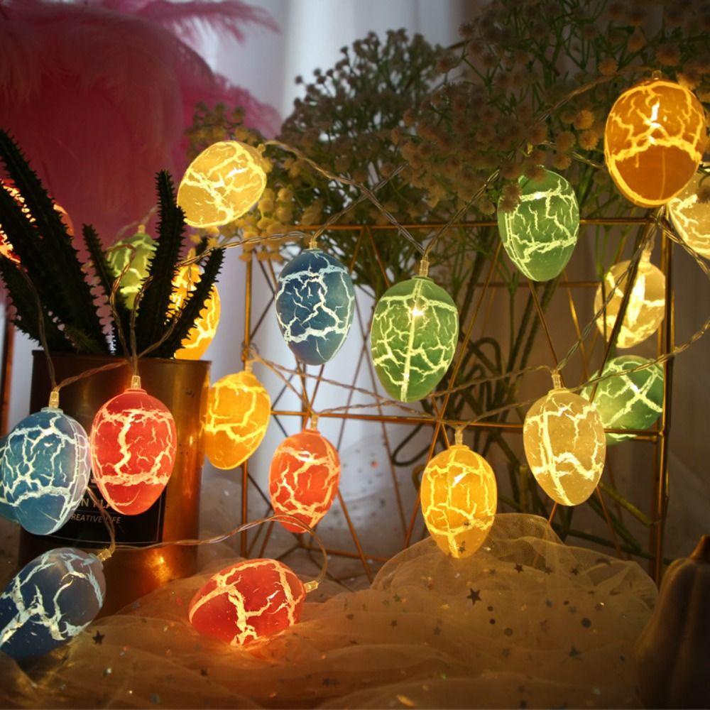YVE Dây Đèn LED 10 Bóng Dài 1.5m Hình Gà Đẻ Trứng Ngộ Nghĩnh