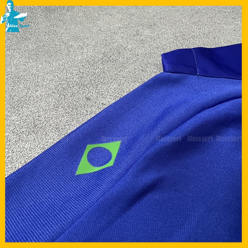 Bộ Quần Áo Bóng Đá Đội Tuyển Brazil Sân Khách 22-23