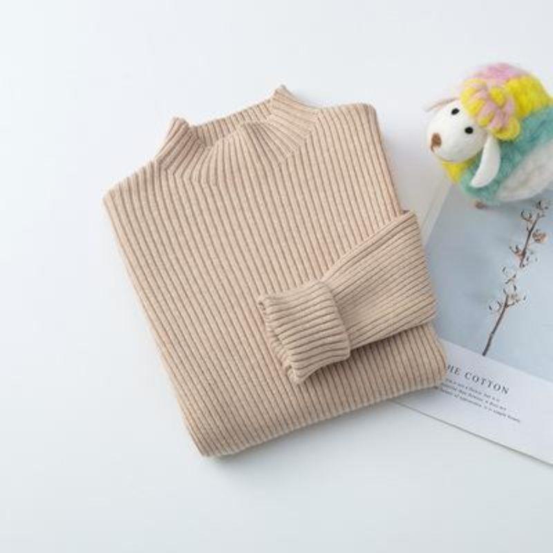 Áo Sweater Cổ Lọ Thời Trang Thu Đông Cho Bé