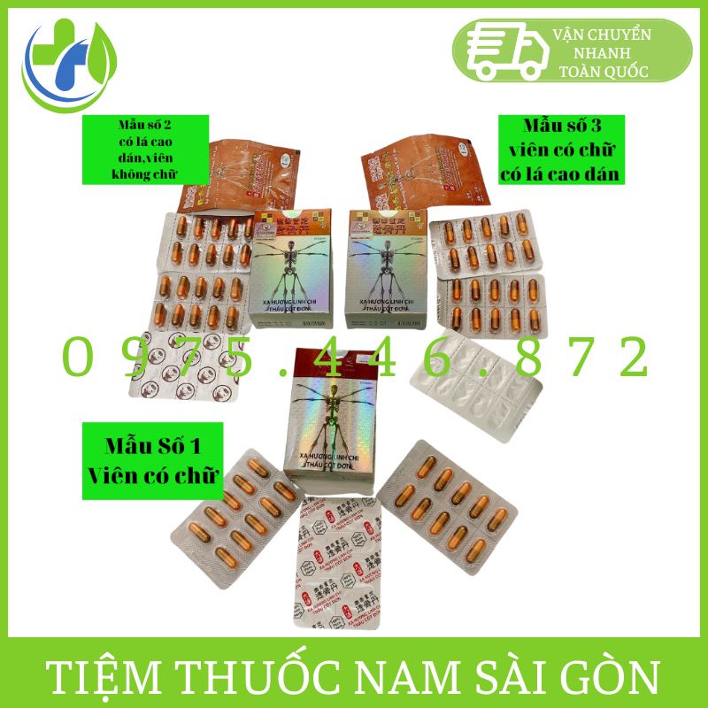 Xạ Hương Linh Chi Thấu Cốt Đơn - Hộp 30 viên Hỗ Trợ Giảm Đau Lưng- Đau Thần Kinh Tọa