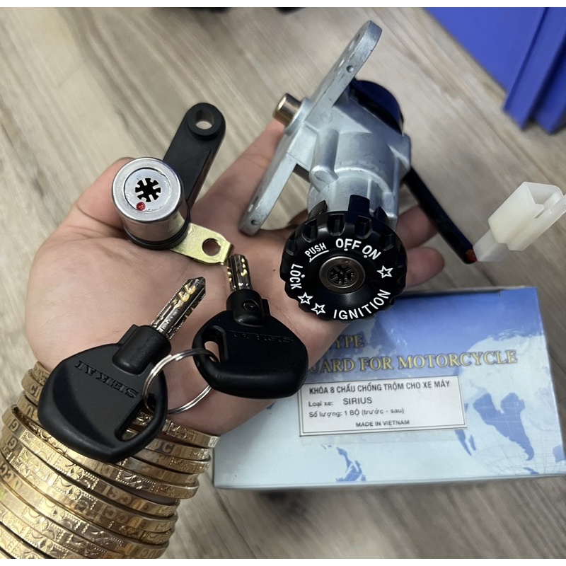 Ổ khoá Sekai 8 cạnh Sirius / Ex2010