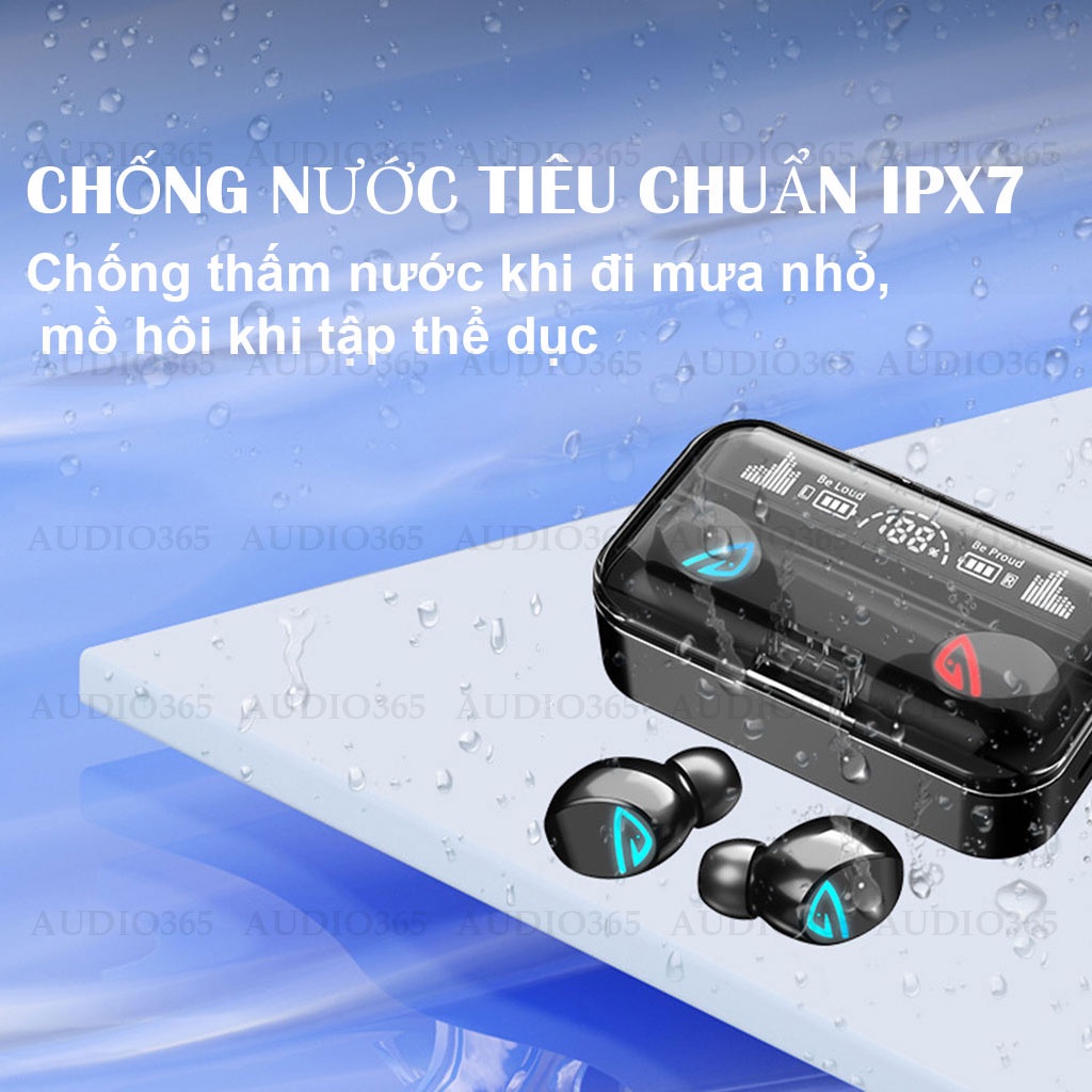 Tai Nghe Bluetooth Gaming S10 Pro Cao Cấp, Cảm Ứng, Nghe Nhạc, Kiêm Sạc Dự Phòng 2200mAh Bảo Hành 12 Tháng