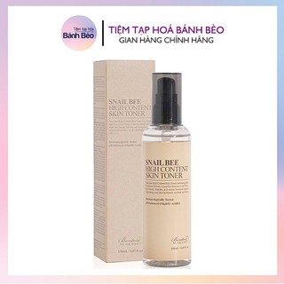 Nước cân bằng phục hồi làm dịu da Benton Snail Bee High Content Skin Toner 150ml