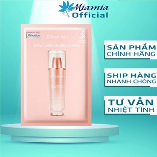 Mặt Nạ JM SOLUTION Glow Luminous Aurora Mask 30ml (miếng lẻ) làm trắng da và cải thiện nếp nhăn hiệu quả