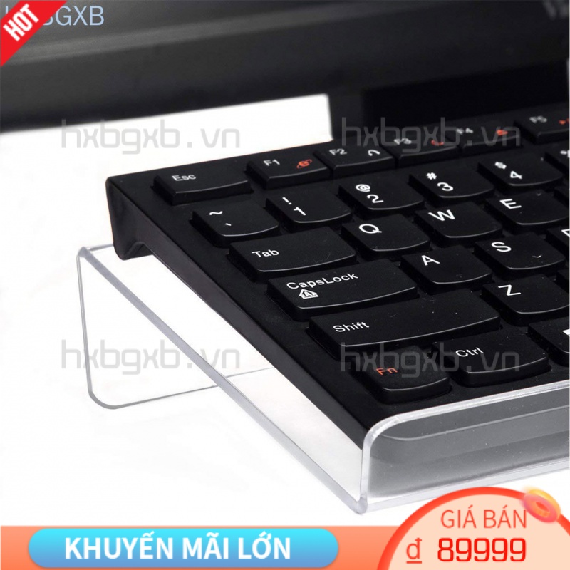 Giá Đỡ Bàn Phím Máy Tính Bằng Acrylic Trong Suốt Tiện Dụng Cho Gia Đình / Văn Phòng