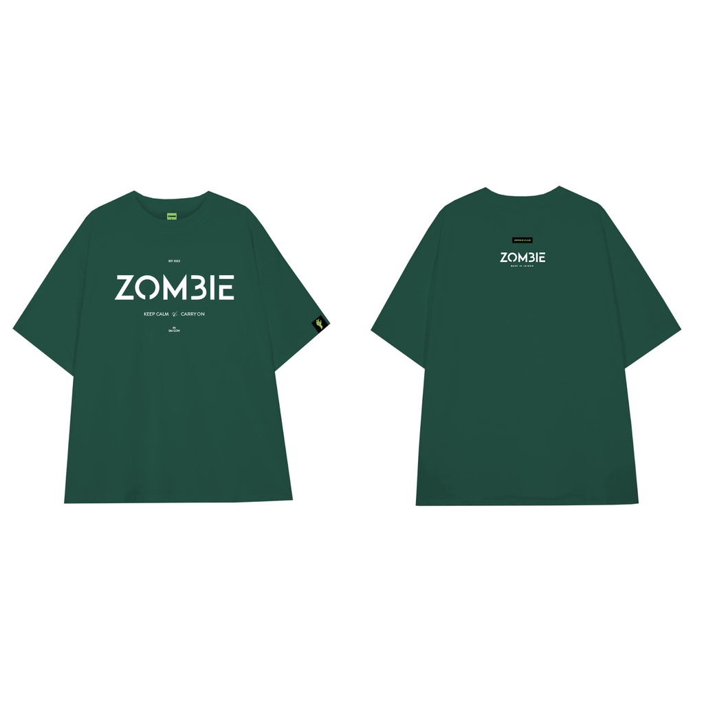 Áo Thun Zombie Club, ZOMBIE BASIC V2 cotton 100% Chính Hãng