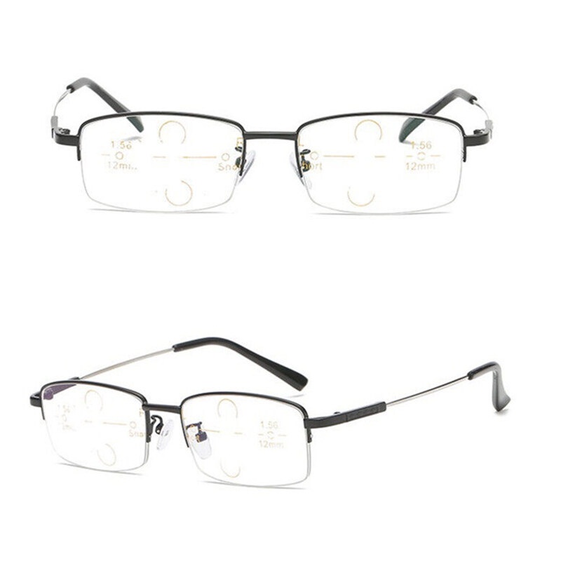 Kính Đọc Sách Bảo Vệ Bằng Titan Kim Loại Chống Tia UV Dễ Nhìn Xa Và Gần PTQ