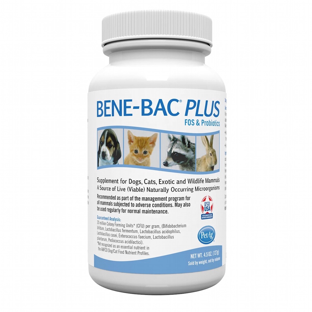 Bột men vi sinh hỗ trợ tiêu hóa cho thú cưng BENE-BAC PLUS PETAG