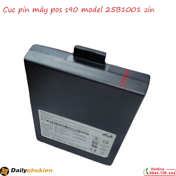 Pin máy quẹt thẻ Pos Pax S90 P90 , Pin pos S90 chính hãng