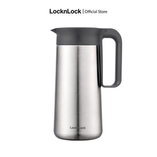 Bình đựng nước thép không gỉ lock&lock có quai cầm 1.4l - lhc7002slv