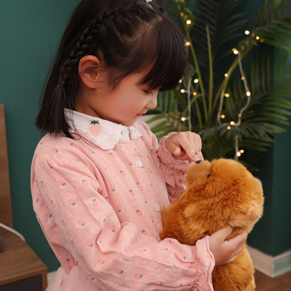 Cún Nhồi Bông Hoạt Hình Sống Động Chất Lượng Cao Trang Trí Nhà Cửa