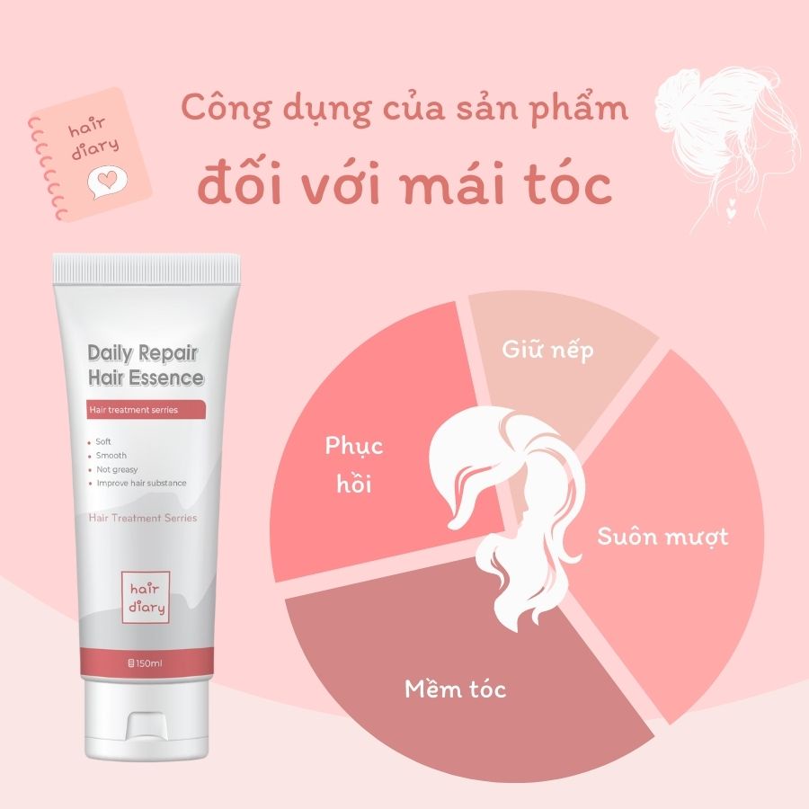 Tinh chất dưỡng tóc Daily repair hair essence Hair Diary