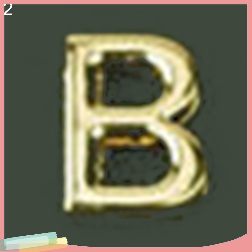 Dây chuyền mạ vàng hình chữ cái A-Z sang trọng