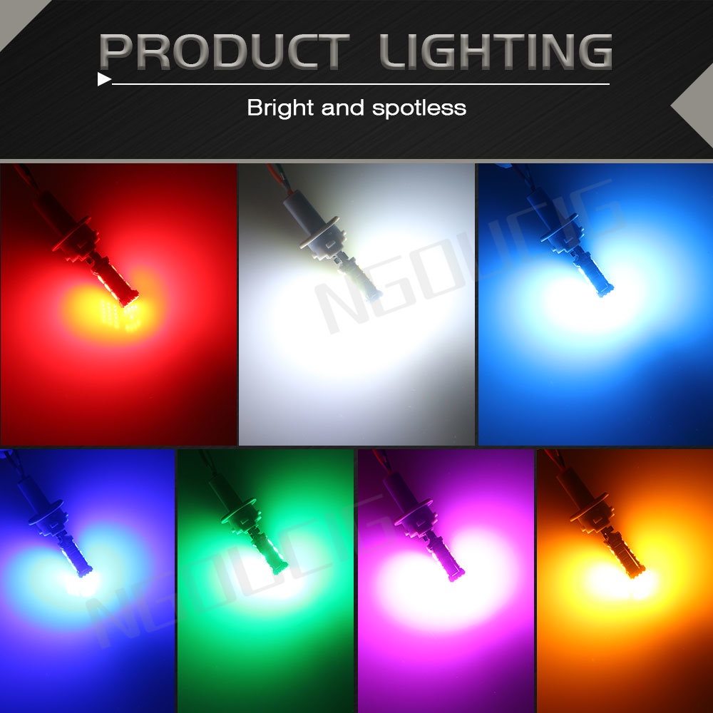 1 Đèn LED T15 T20 7440 7443 1156 BA15S 1157BAY15D 45SMD LED Tự Động Làm Đèn Phanh Xe Hơi