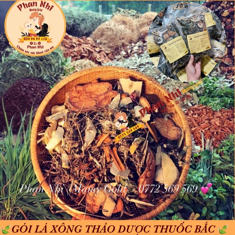LÁ XÔNG THẢO DƯỢC TOÀN THÂN •Mamy Gold