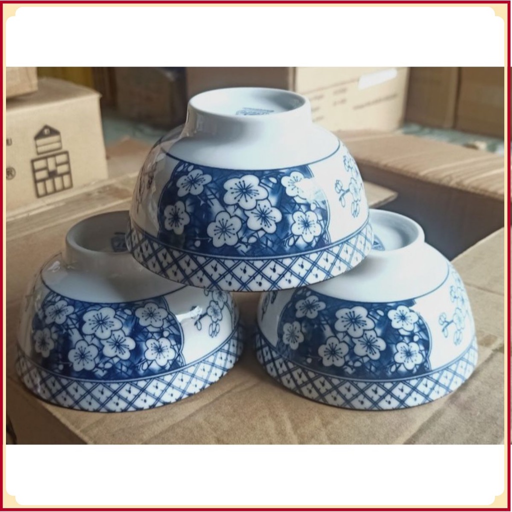 [Sale thả ga] (hàng cao cấp) set 10 chiếc bát cơm sứ bát tràng ms 1259
