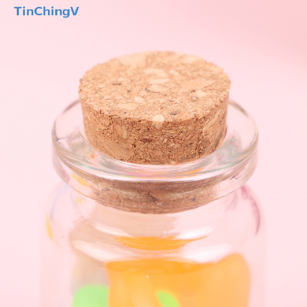 [TinChingV] Mô Hình Bình Kẹo Mút Thu Nhỏ Trang Trí Nhà Búp Bê DIY