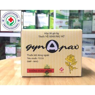 Bột vệ sinh phụ nữ Gynapax hộp 30 gói