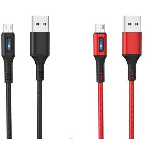 Dây Sạc HOCO Bọc Dù Sạc Nhanh 2.4A - Bảo Hành 03 Tháng