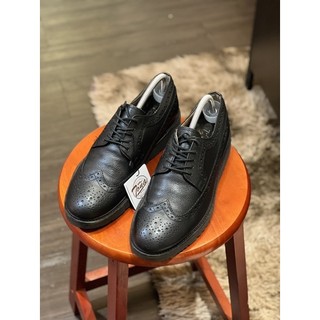 [Giày 2hand] [Size 41] Giày Tây Buộc Dây Wingtips Đen