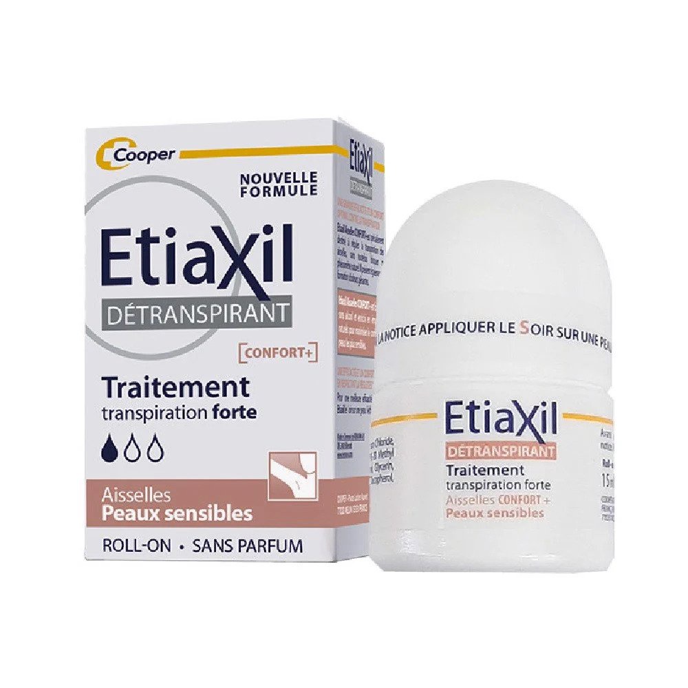 Lăn Khử Mùi, Giảm Mồ Hôi Etiaxil Detranspirant Traitement RollOn 15ml