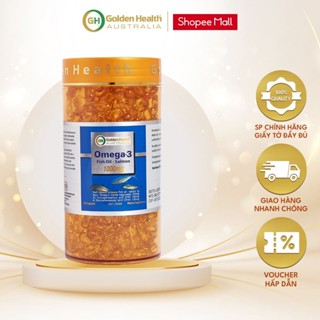 Viên uống dầu cá hồi Omega 3 Golden Health 1000mg 365 viên