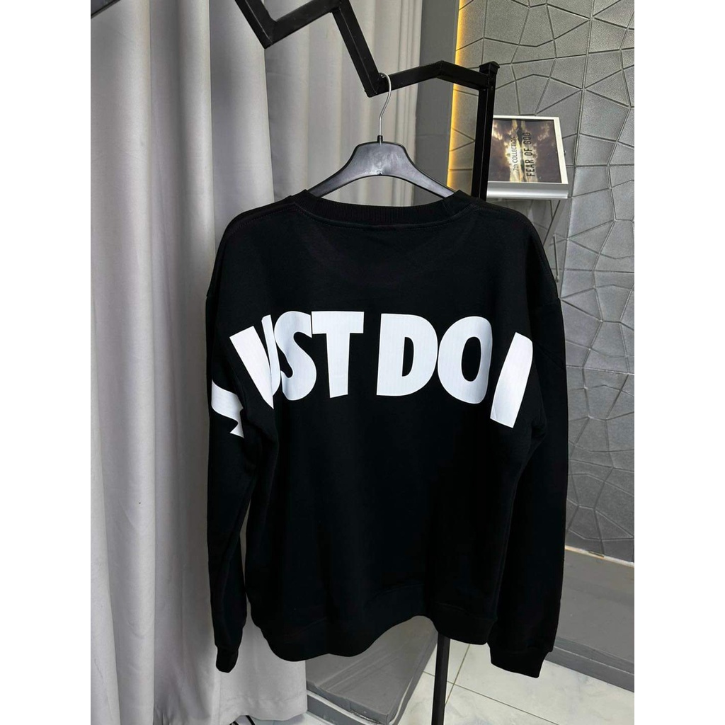 Áo hoodie thể thao nam just do it chất nỉ tàu dầy dặn không xù không bong lông cực ngầu