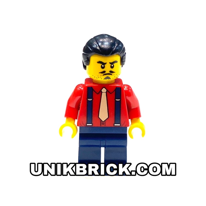 Lego UNIK BRICK Ninjago Kaito Anh chàng áo đỏ tóc đuôi ngựa chính hãng (như hình)