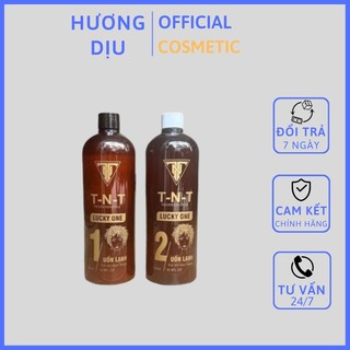Thuốc uốn lạnh tnt, thuốc uốn tóc full lucky one chính hãng công ty tnt việt nam