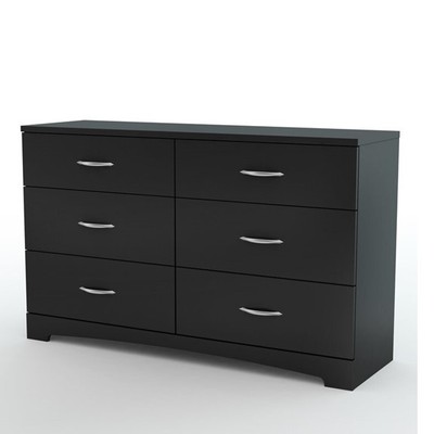STEP ONE, Tủ lưu trữ tân cổ điển 3 tầng 6 hộc tủ kéo DRA_142, 130x48x79cm, tủ gỗ Scandi Home