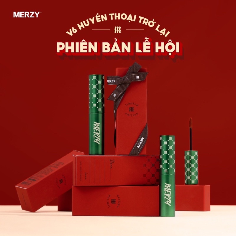 Son kem lì Merzy The First Velvet Tint V6 - 4,5g